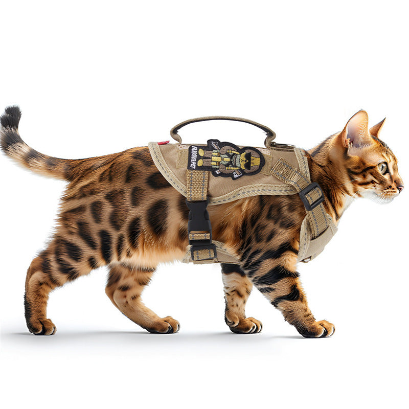 Adjustable Cat Harness with Leash