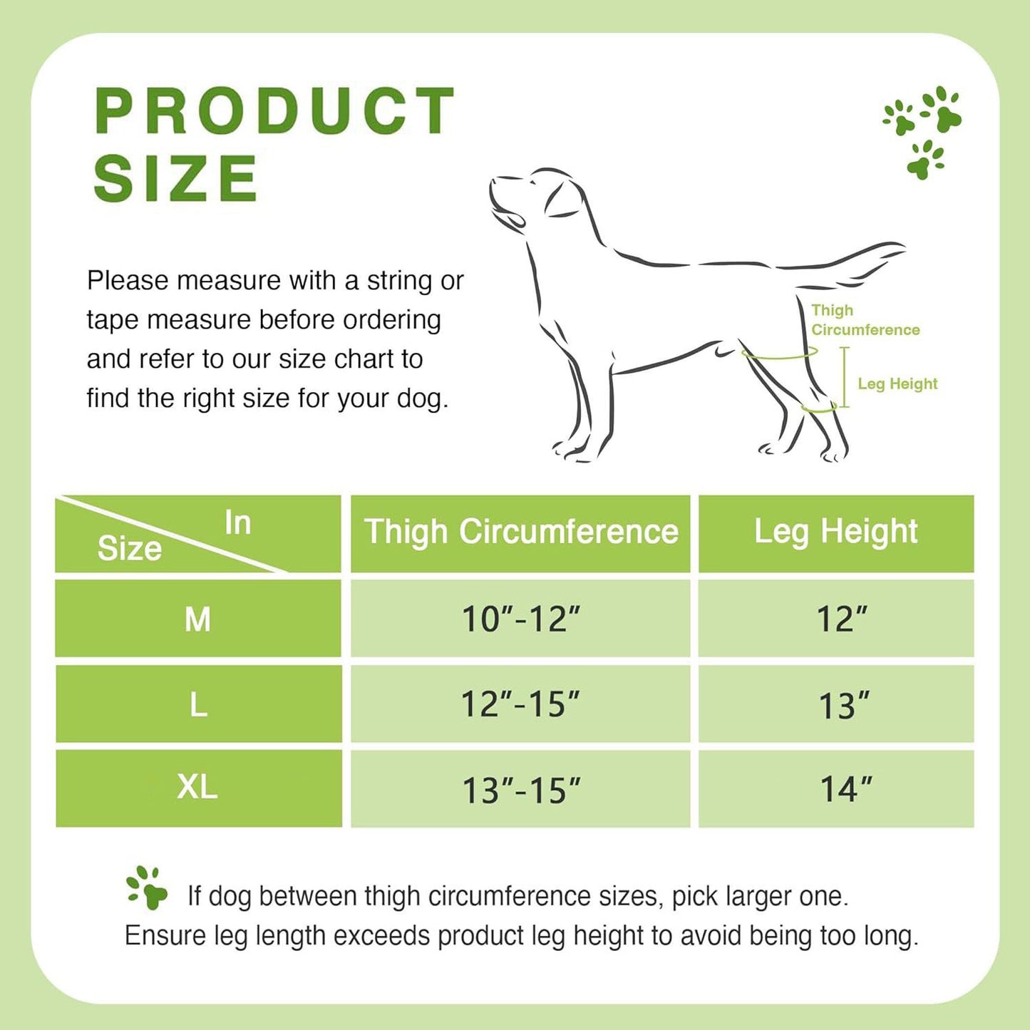 Adjustable Pet Leg Support Guard