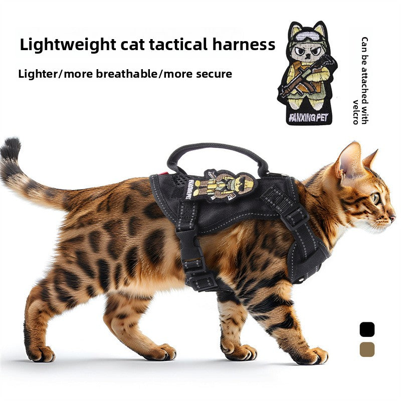 Adjustable Cat Harness with Leash