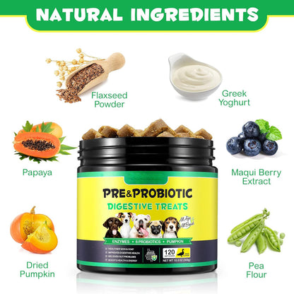 Pet Probiotic Chewable Tablets for Digestive Health