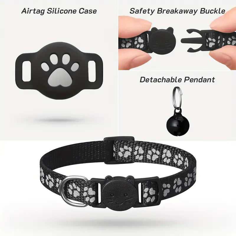 Pet tracker collar