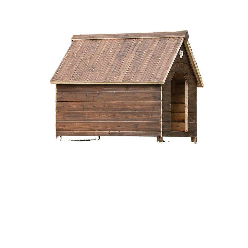 Outdoor Wooden Dog House Waterproof Kennel