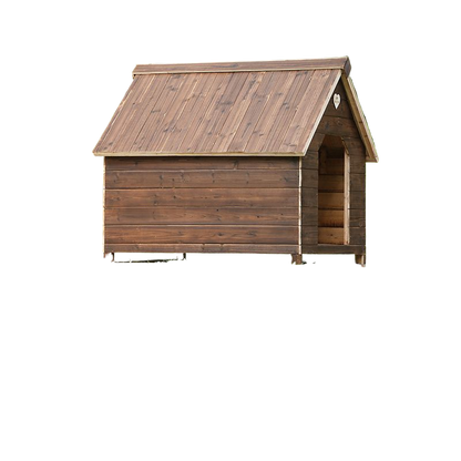Outdoor Wooden Dog House Waterproof Kennel
