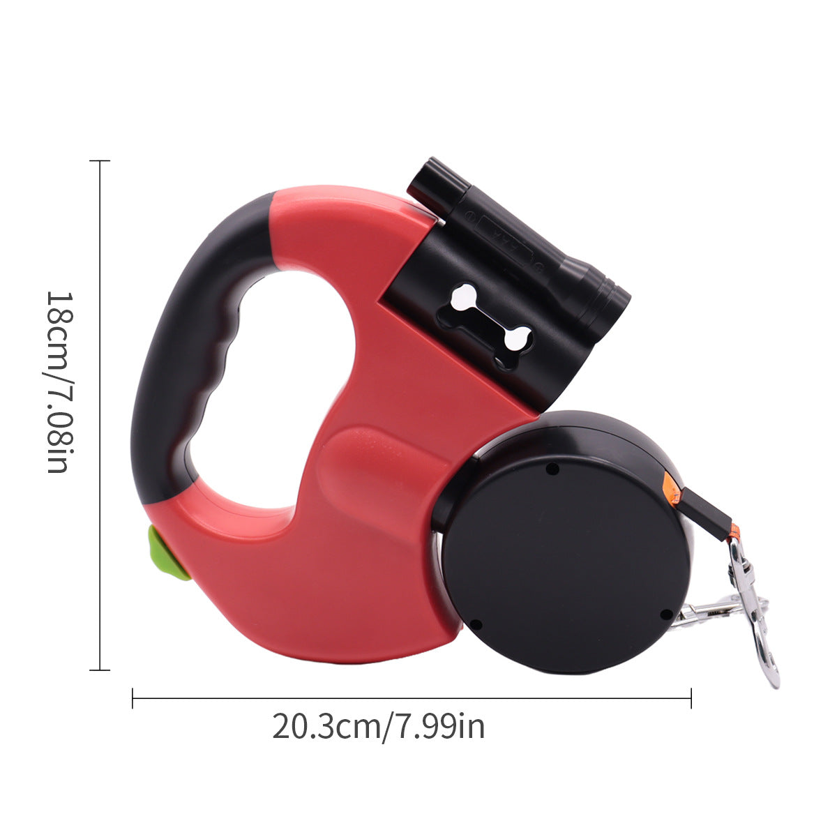 Retractable Dual Head Pet Leash