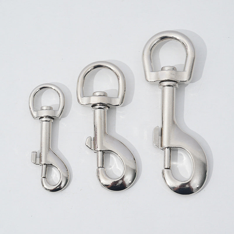 Zinc Alloy Rotating Dog Leash Buckle