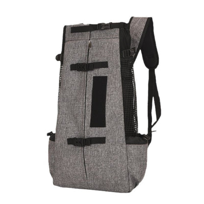 Double Shoulder Pet Backpack for Medium Dogs Outdoor Travel