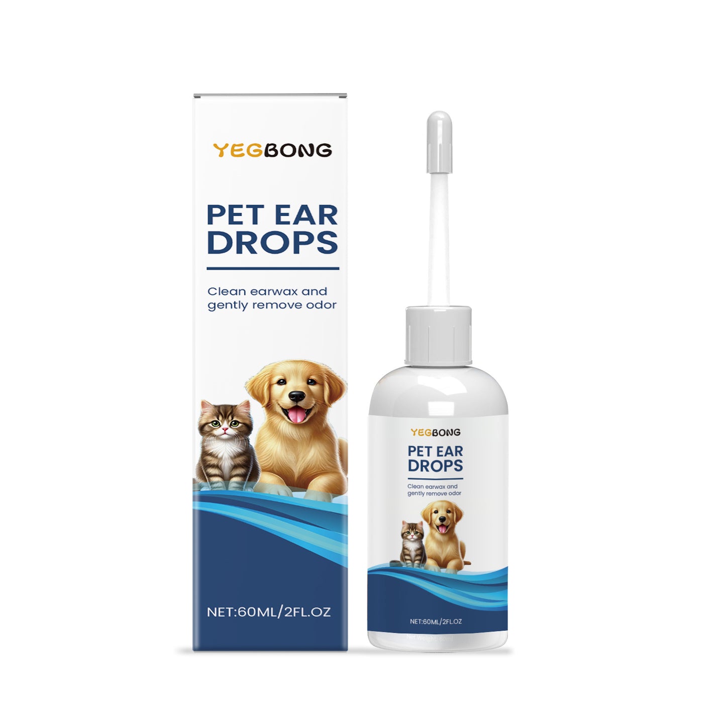Pet Ear Cleaner for Dogs and Cats
