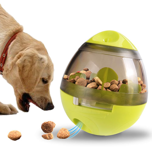 Slow Feeder Tumbler Toy & IQ Food Ball for Dogs & Cats