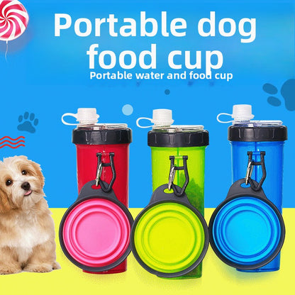 Portable Pet Water Food Cup
