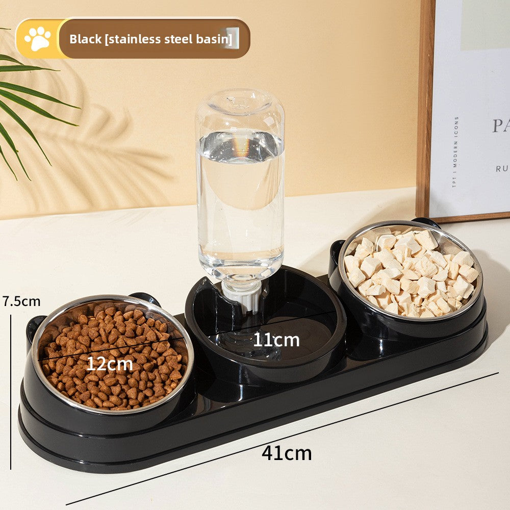 Automatic Refill Pet Food and Water Bowl