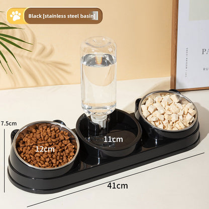 Automatic Refill Pet Food and Water Bowl