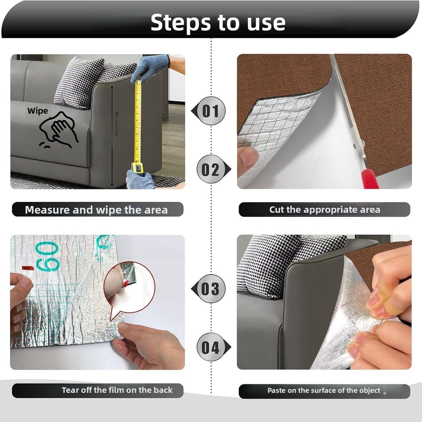 Self-Adhesive Cat Climbing Scratching Pad