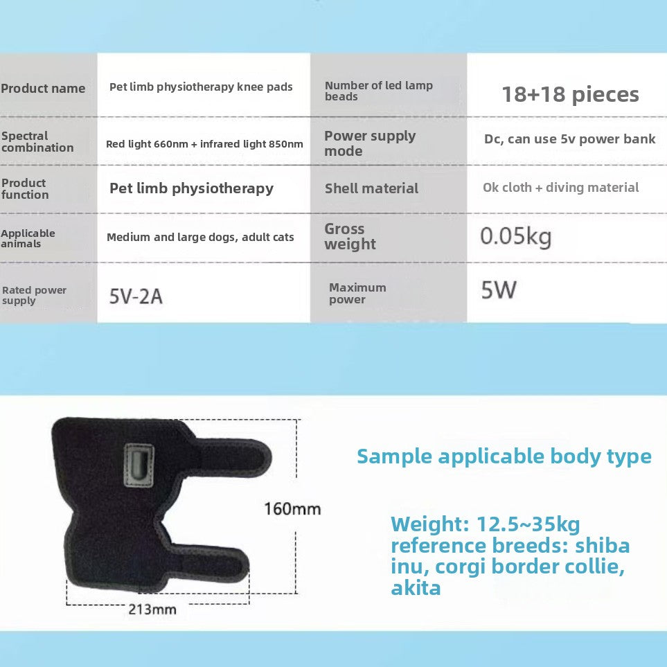 Pet Red Light Phototherapy Mat for Joint Relief