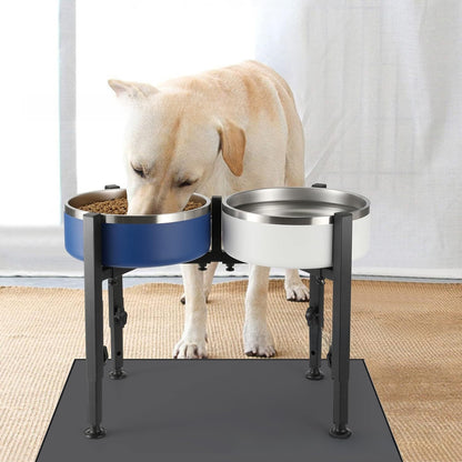 Adjustable Elevated Dog Bowl Stand