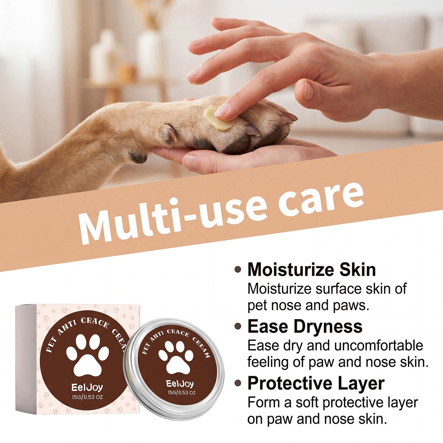 Eeljoy Pet Paw and Nose Care Balm