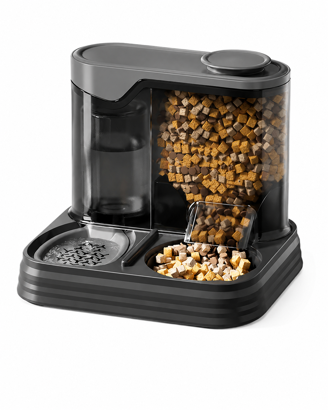 Automatic Pet Feeder & Water Dispenser Bowl