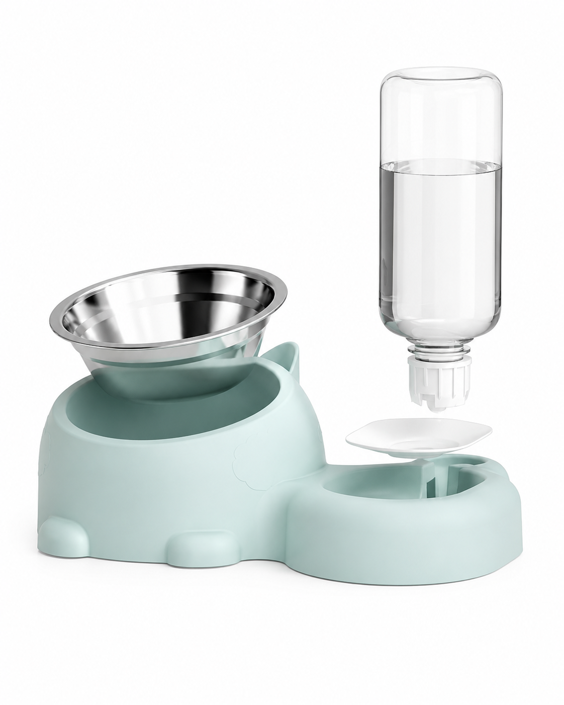 Automatic Refill Pet Food and Water Bowl Set