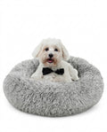 Round Felt Cat Bed & Warm Sleeping Kennel