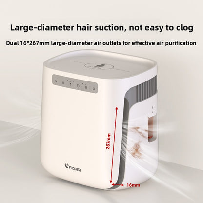 Kegao Cross-Border New Product Xiaobai Pet Air Purifier Household Sterilization, Hair Absorption, Deodorization and Purification Machine Living Room