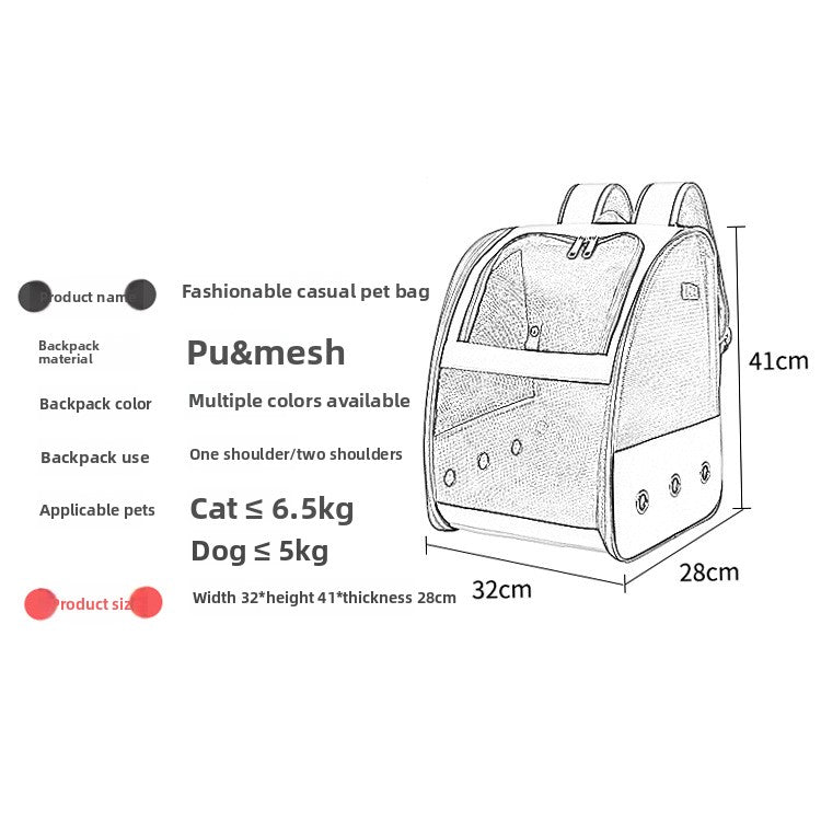 Portable Pet Travel Backpack for Birds