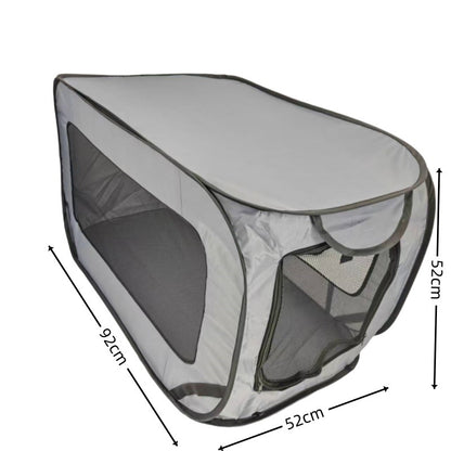 Foldable Breathable Pet Cage for Small Dogs