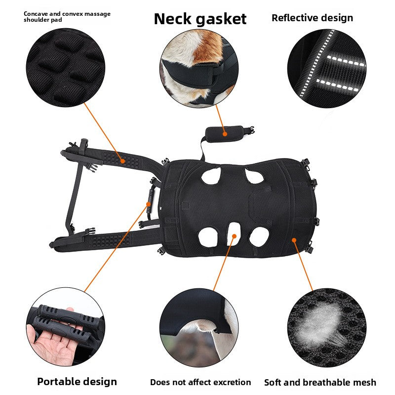 Multi-functional Dog Backpack Stretcher