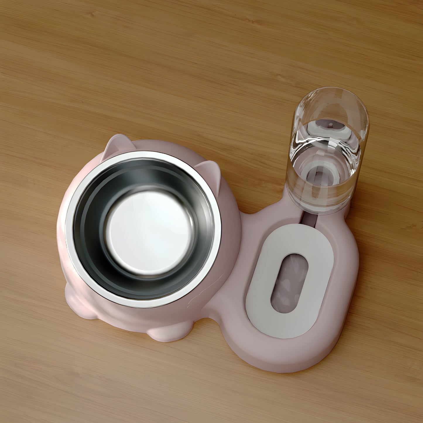 Automatic Refill Pet Food and Water Bowl Set