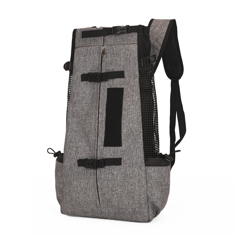 Double Shoulder Pet Backpack for Medium Dogs Outdoor Travel