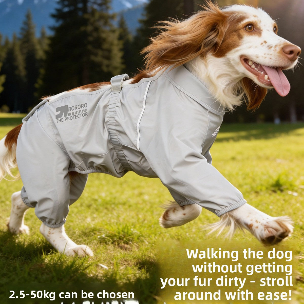 Dog Outdoor Dustproof Pants Four-Legged Waterproof Clothing