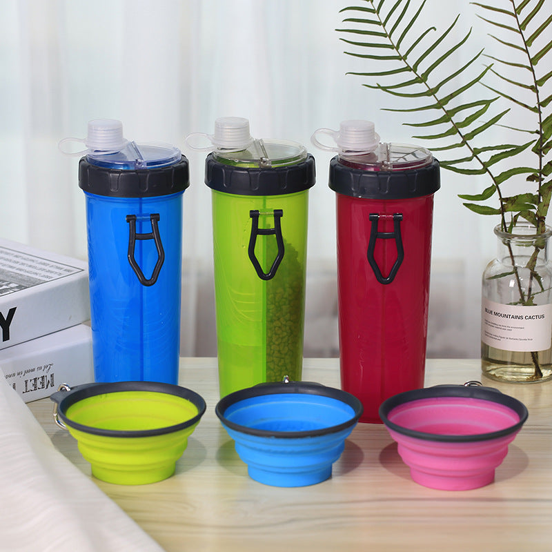 Portable Pet Water Food Cup